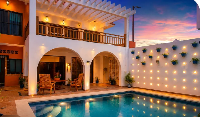 House for 12, private pool, 5 bedrooms, 5 bathrooms - Image 1