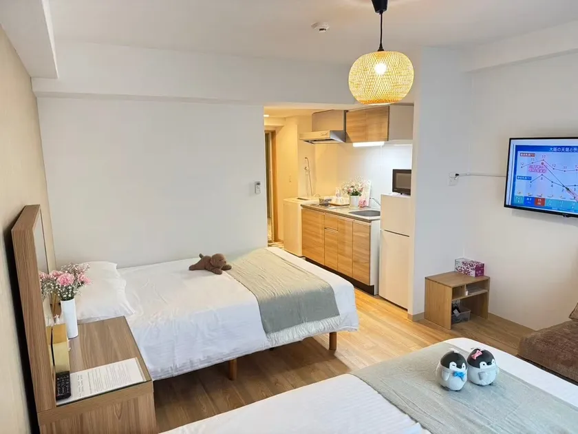 Namba Dotonbori Shinsaibashi street 2bed-4ppl 10-1 - Image 1
