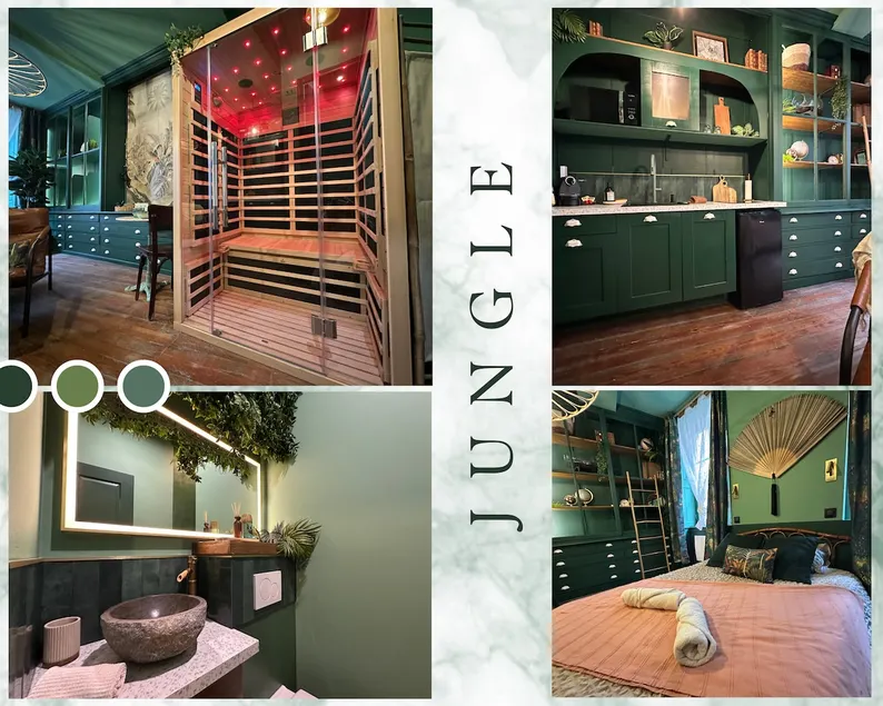 Jungle Room, Sauna, hyper-centre - Image 1