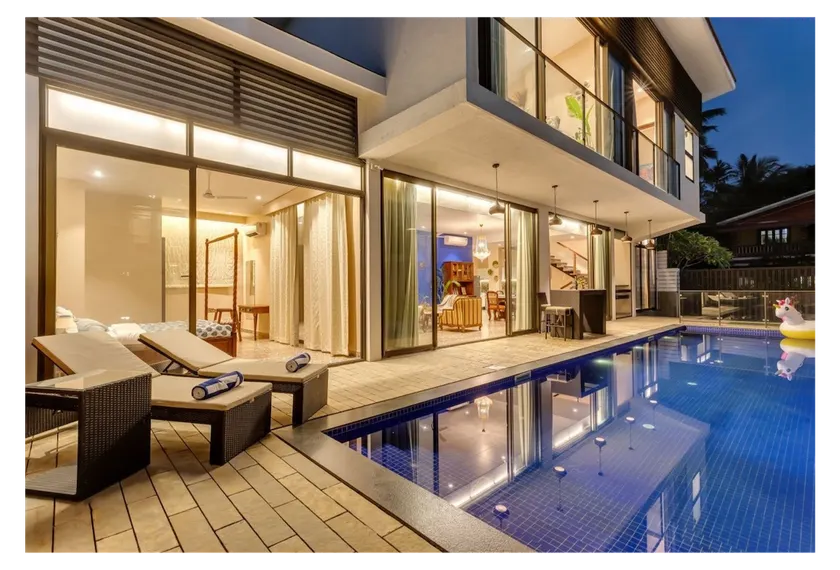 Nerul Bliss by Dia Villas I 4BHK Pvt Pool | Brkfst - Image 1