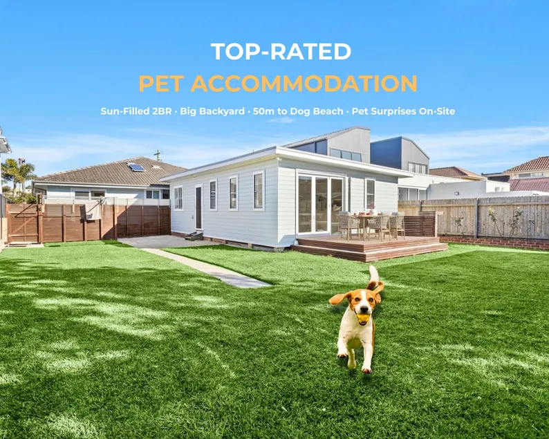 Hear The Waves | 2BR Pet Friendly | 50m to Beach - Image 1