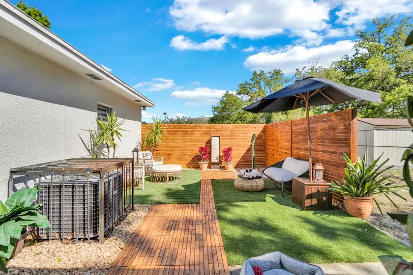 Backyard Modern Zen Retreat with Inside Modern Vibe - Image 1