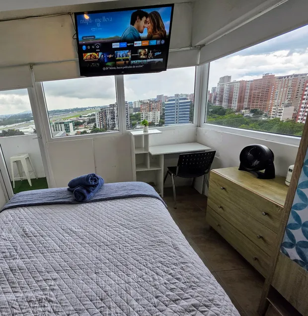 Penthouse•Airport view•24 h•Gym•Ave Las Américas. - Image 1