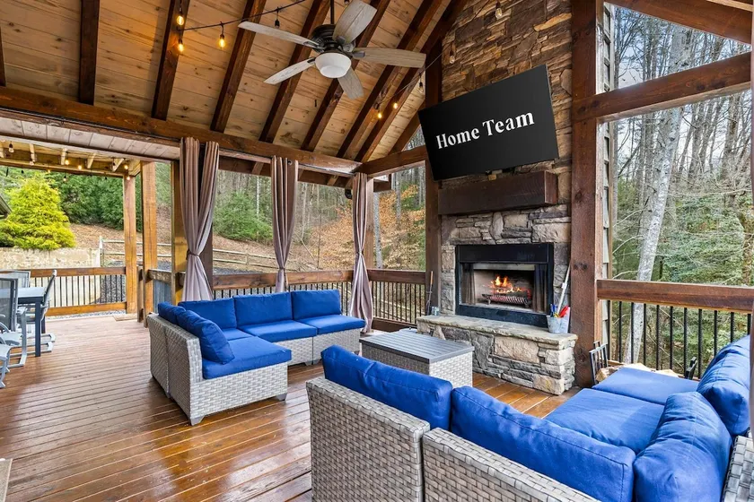 Blue Ridge Cabin Stunning Views Hot Tub Game Room - Image 1