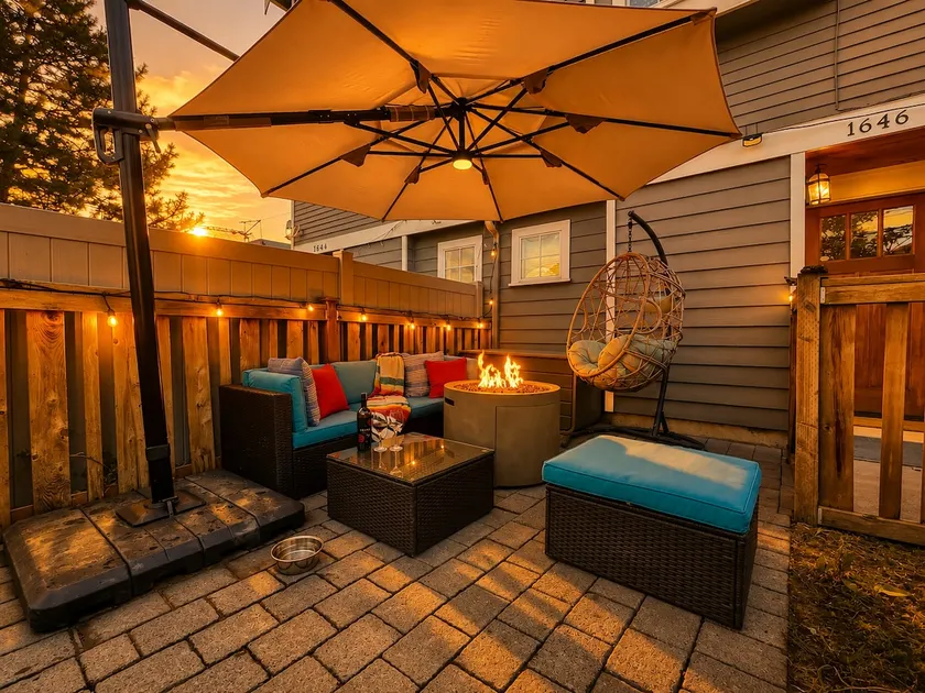 Modern 2BR | Light Rail | Fire Pit | Sleeps 5 - Image 1