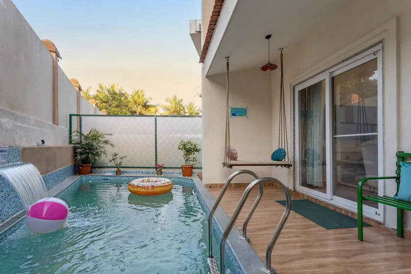 Private 2-BHK W/Pool, breakfast & Boho Charm - Image 1