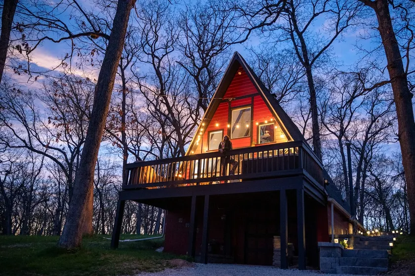 A-Frame Retreat w/ Hot Tub, Sauna & Cold Plunge - Image 1