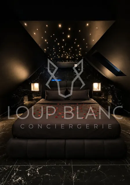 Air-conditioned • Black Room • SPA • Starry Sky - Image 1