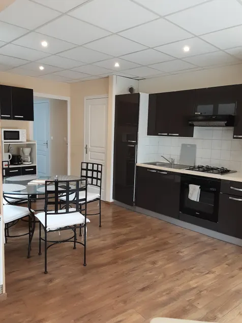Large one-bedroom apartment on the ground floor ”Les Hortensias”, city center - Image 1