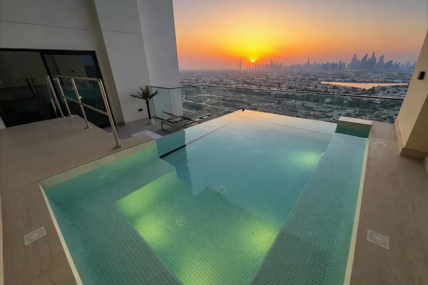 Private Pool, 2BR, Sunset Marina Views In Dubai - Image 1