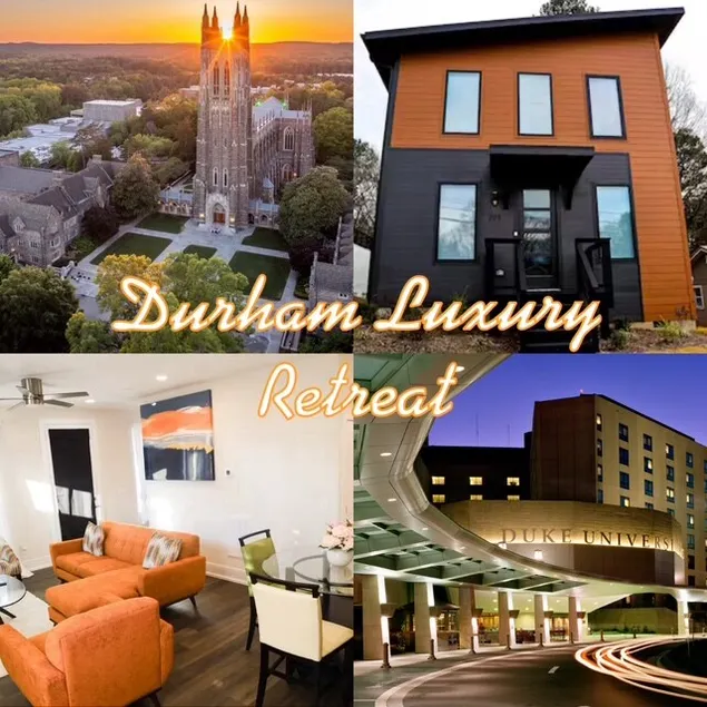 Stunning 3BR Patio Fireplace:Downtown, Duke, NCCU - Image 1