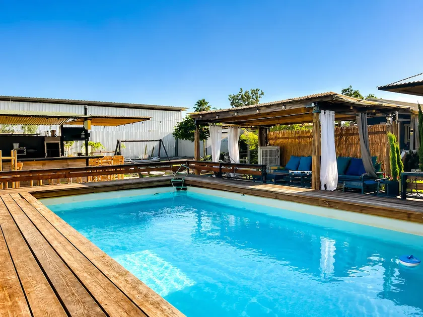 Pere Cabins – 3 Cabins with Pool - Image 1