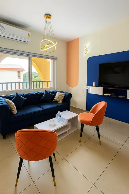 Swiming Pl+jacuzi+Sauna+Gym Nrth Goa-1BHK nr Thlsa - Image 1