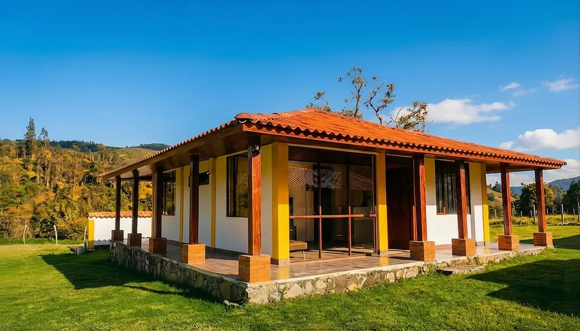 Cabin for 8 people with campfire, Jenesano - Image 1