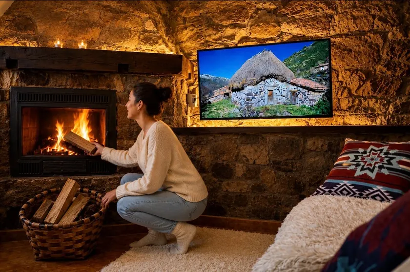 Fireplace | Smart TV | Fireplace Bed - Image 1