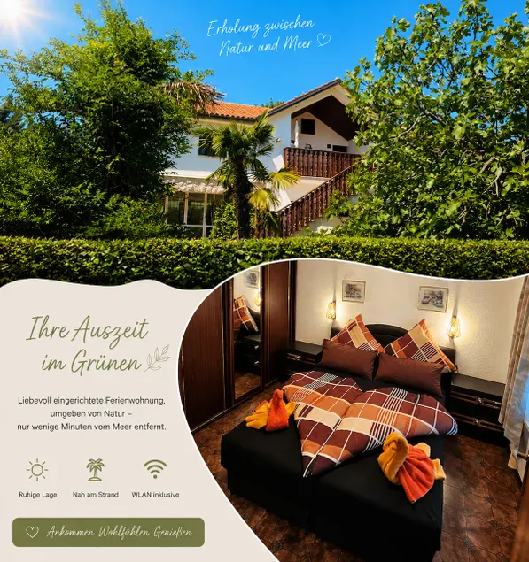 Apartment Duga - quiet, close to a sandy beach & nature trails - Image 1
