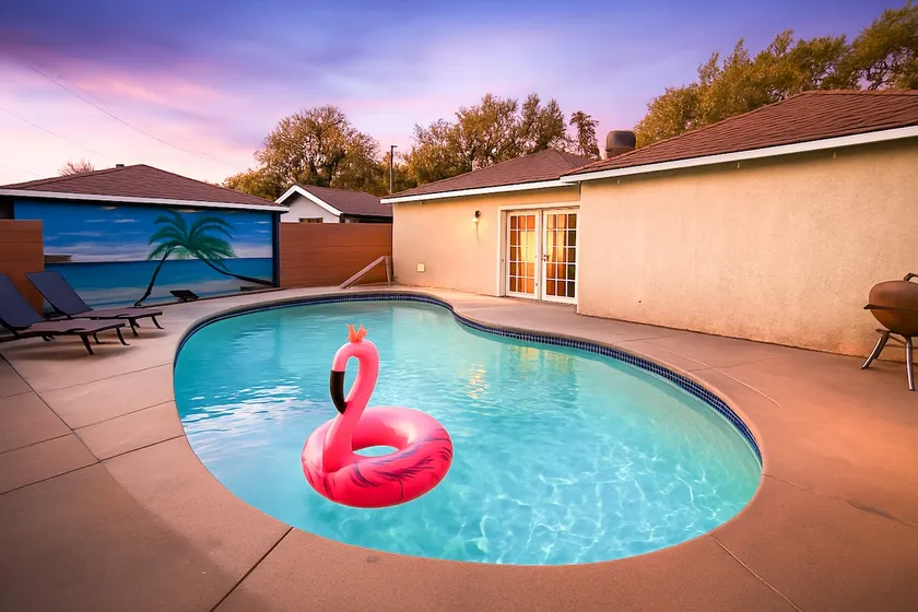 Stylish 3BR Getaway plus Pool - Image 1