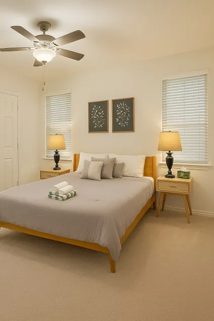 Spacious 4B Mid-Century Oasis | Family & Work Stay - Image 1