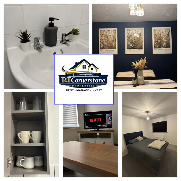 Cosy stay with easy M1 and A421 access - Image 1