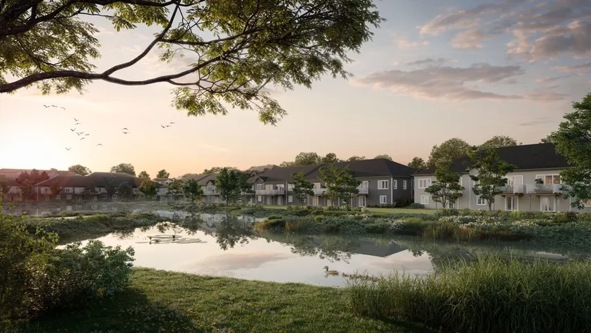 Brand New 2 Bed 2 Bath Pond Facing | Family Home - Image 1