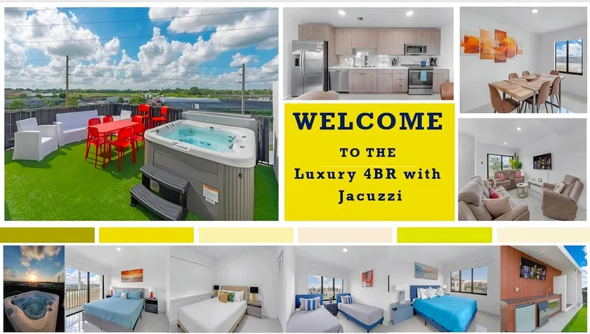 The Luxury 4/3 Sunset View Terrace & Hot Tub Home - Image 1