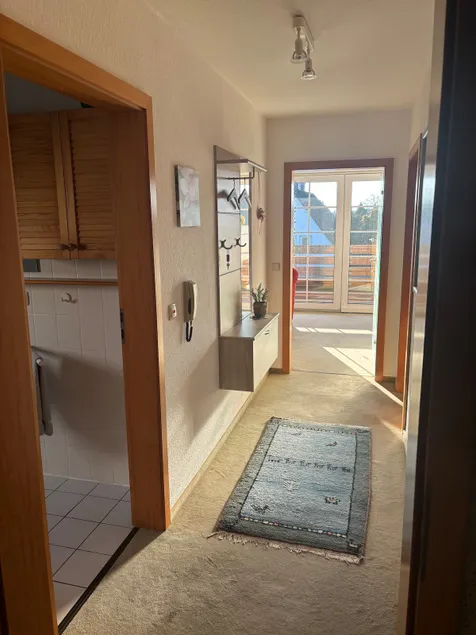 Beautiful attic apartment with balcony in Osloß - Image 1