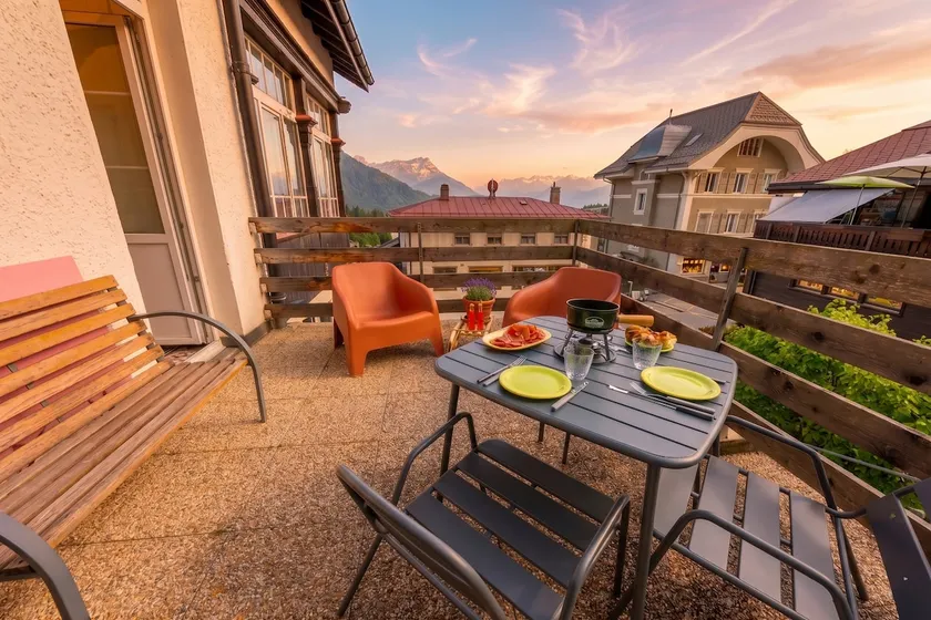 Bright & Cosy studio in the heart of Leysin - Image 1
