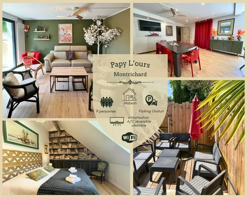 La Maison de Papy l'Ours – Air-conditioned rooms - Image 1
