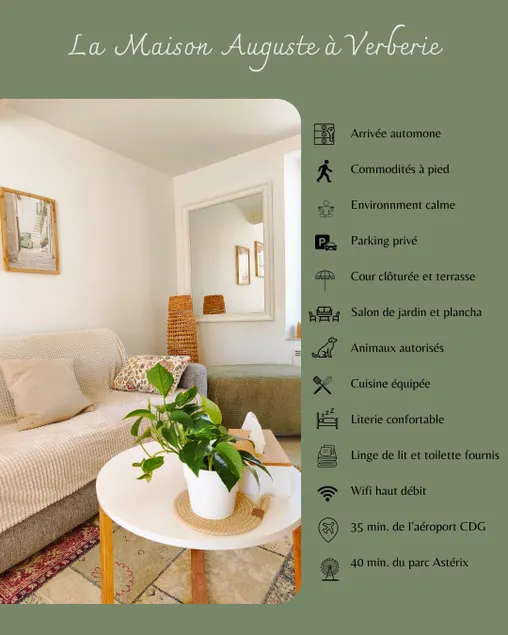 Cozy ”Auguste” house with terrace - Image 1