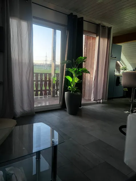 Modern attic apartment with pool view AC and gym - Image 1