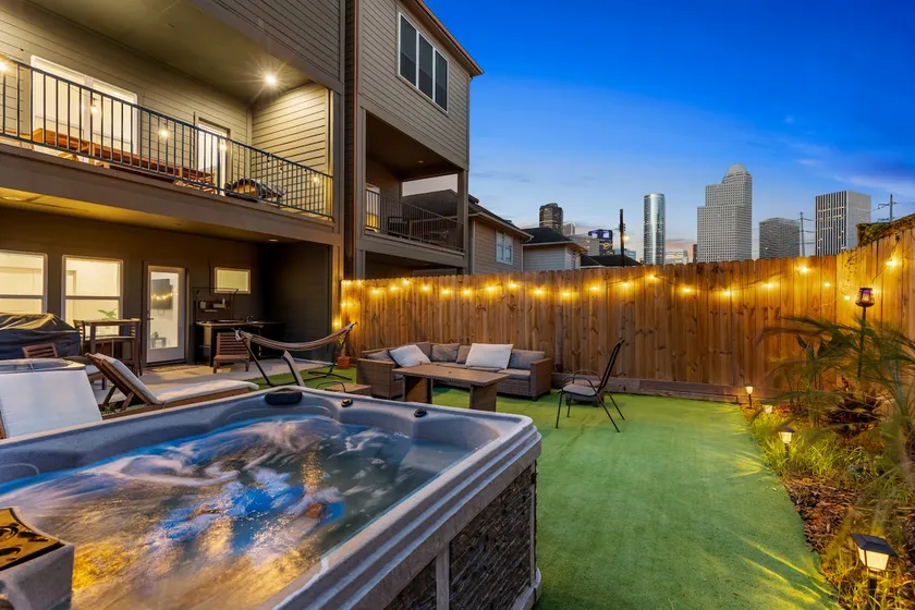 Stylish 4BR w/ Hot Tub, Wine Bar & Outdoor Oasis - Image 1