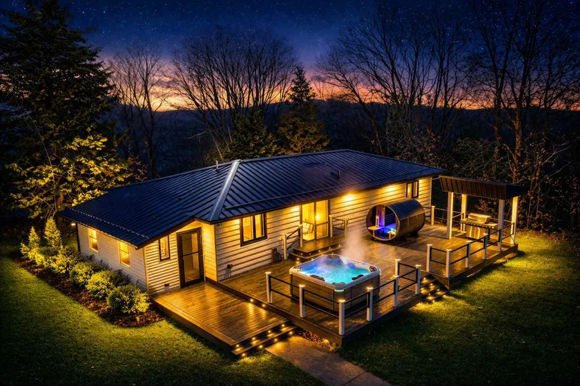 Riverwoods Retreat | Game Room, Hot Tub & Sauna - Image 1