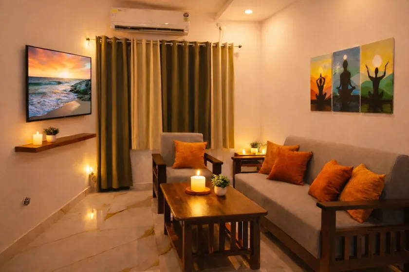 Spacious 3BHK Stay | Clean, Cozy & Near Ganga - Image 1