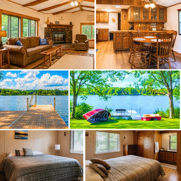 Waterfront Lakehouse w/Pier, Boats, Swim, Fish - Image 1
