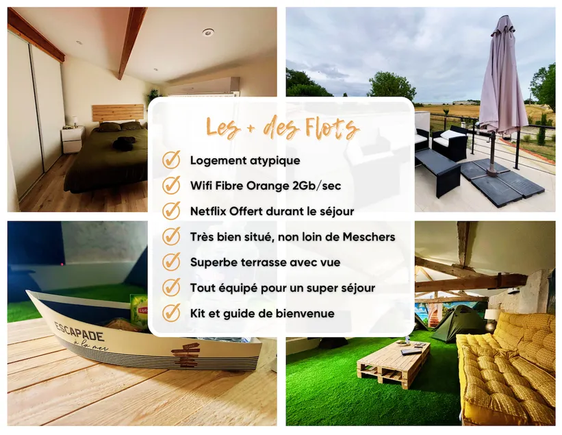 Les Flots de Barzan Expérience Glamping Insolite - Image 1