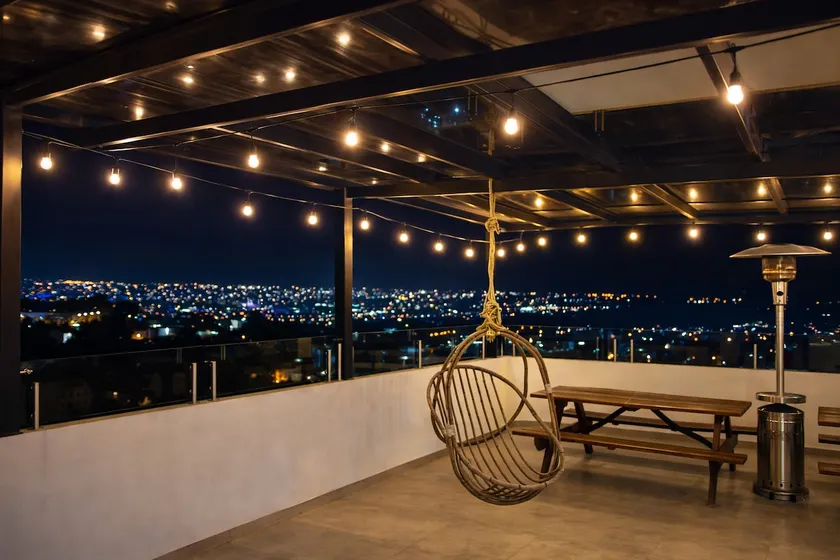 Luxury house with panoramic terrace and fireplace - Image 1