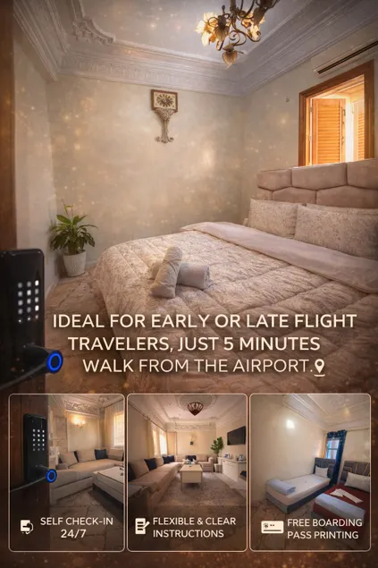 Only 5-minutes walk to airport, your perfect choice for an early or late flight - Image 1