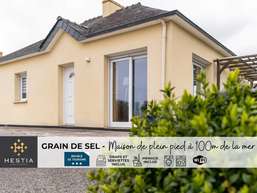 GRAIN DE SEL - Maison de plein pied 100m de la mer - Image 1