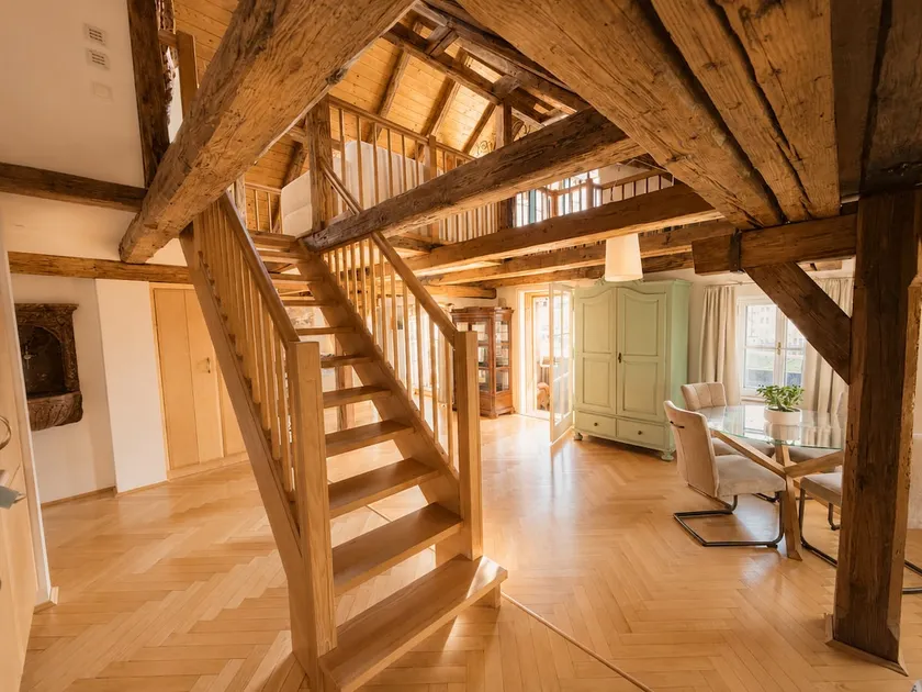 Historic penthouse loft with fortress view - Image 1