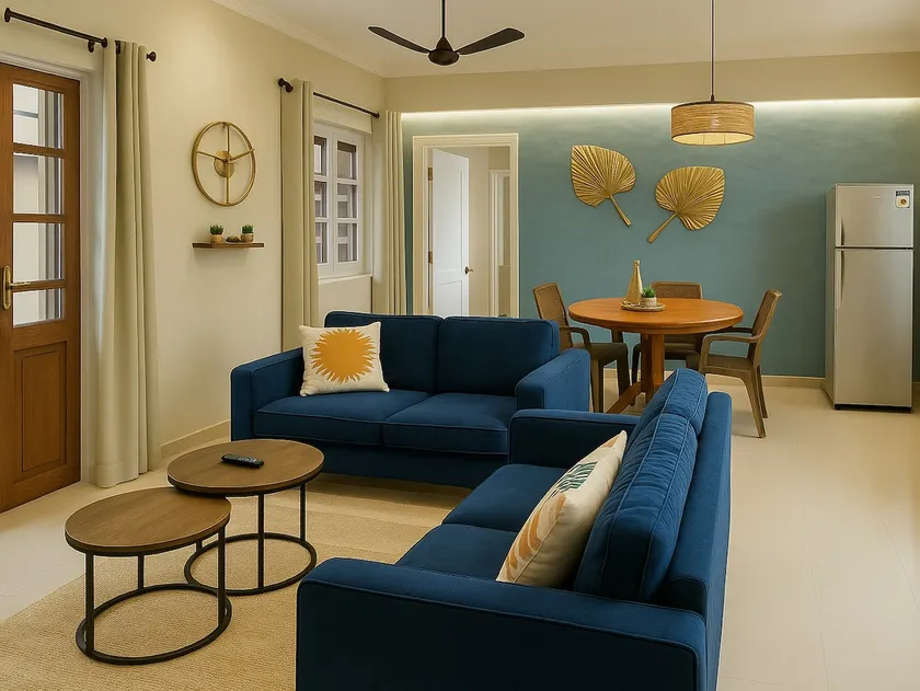 Palmiera | Luxurious 1BHK | 5 mins from beach - Image 1