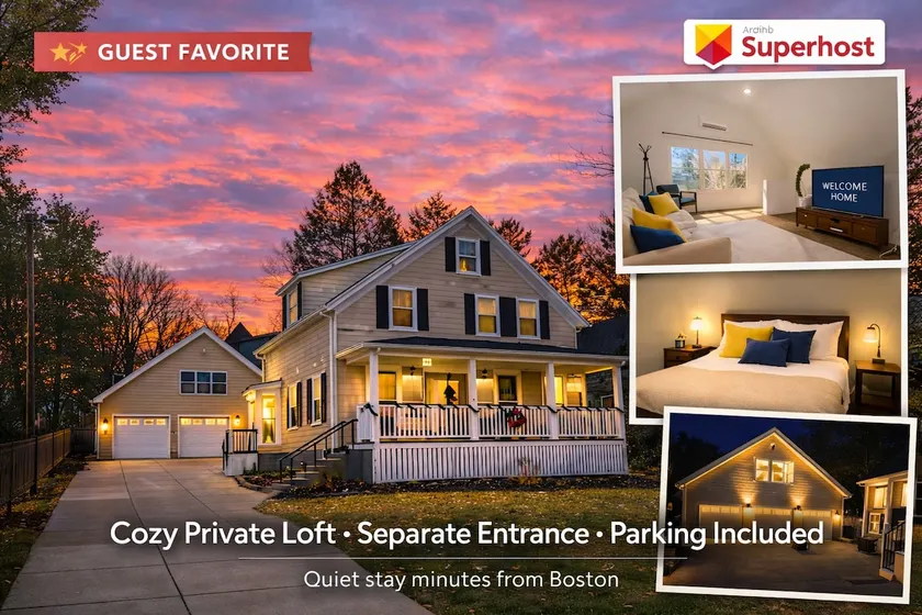 Cozy Private Loft, Easy Access to Boston - Image 1