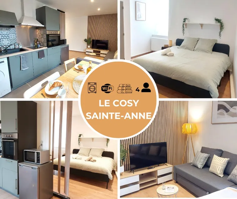 Le Cosy St-Anne - Neuf - 4pers - Proche gare et centre ville - Image 1