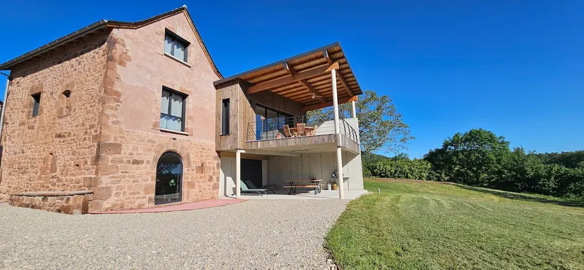 Villa & garden with stunning views of the Vallon - Image 1