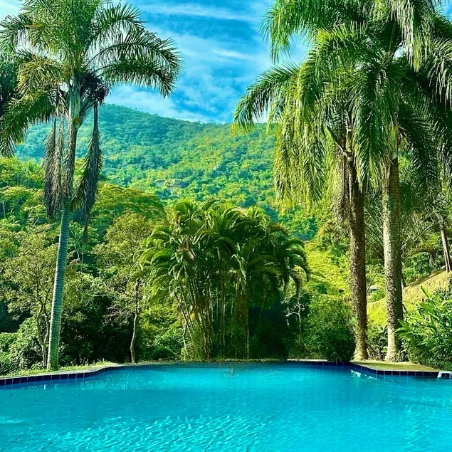 Waterfall, stream, pool. - Image 1