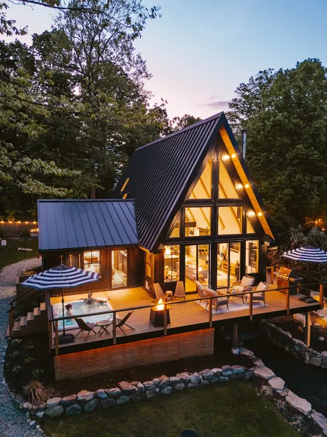 Luxury Lake AFrame • Hot Tub • Sauna • Game Room - Image 1