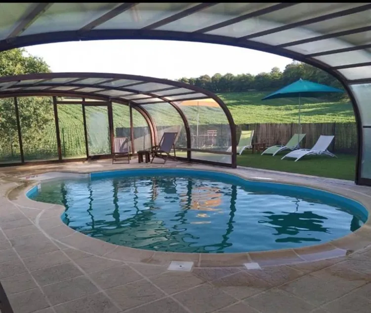 4-person gîte, swimming pool, spa, sauna -> L'hirondelle - Image 1