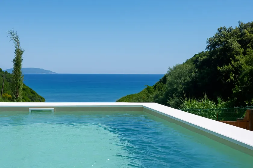 Divinum Mare Luxury Villa Private Pool 200m Beach - Image 1