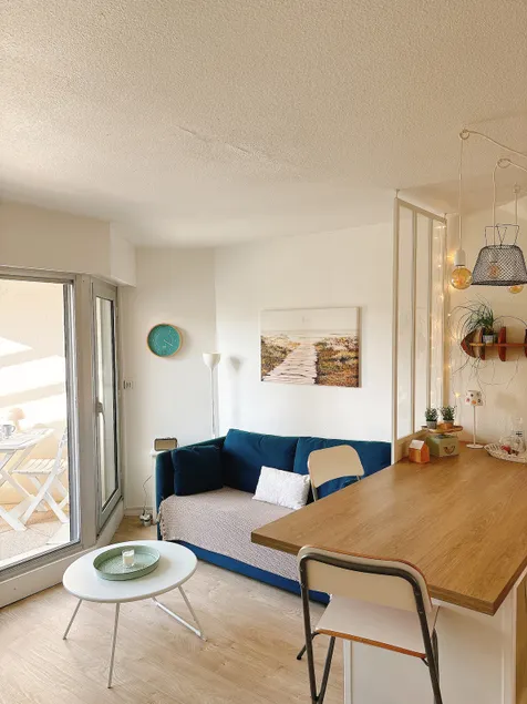 Le BULOT BLEU - 2 vacanciers - 1 chambre - Terrasse - Parking privatif - Plages et Commerces à pied - Image 1