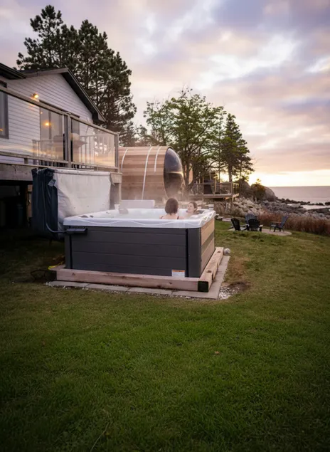Cosy Oceanfront Cottage - Hot Tub  and Sauna - Image 1