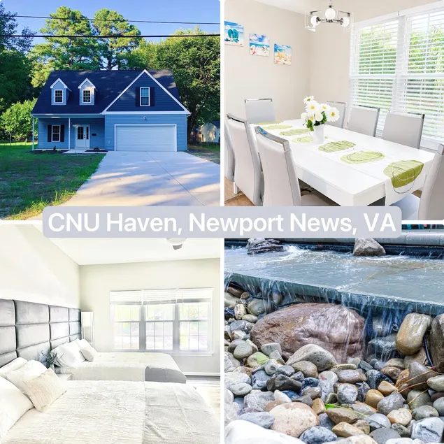 *CNU Haven* | 5 bedroom |1st FL master | Firepit - Image 1